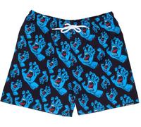 Santa Cruz Kinder Kinder Badeshort Youth Hands All Over Swimshort SCY-B2005 Black-8-10