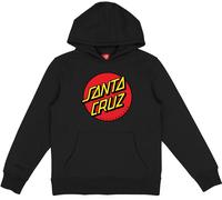 Santa Cruz Kinder Kinder Hoodie Youth Classic Dot Hood SCY-H1470 WING Black-6-8