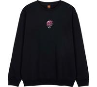Santa Cruz Knibbs Cryptic World Centre Herren Pullover schwarz Größe S Atmungsaktiv