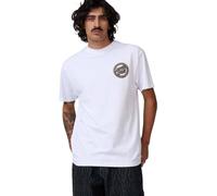 Santa Cruz Loco Dot T-Shirt Herren Shirt, White, L