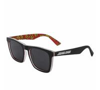 SANTA CRUZ Original Sonnenbrille mit Etui - Gläser mit UV-Schutz, Black Multi Red Dot, Taglia unica