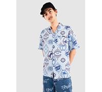 Santa Cruz Patchwork Hemd fresh blue Herren Gr. M