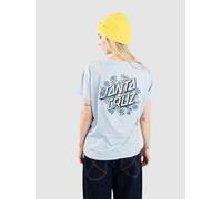 Santa Cruz Sage Dot T-Shirt fresh blue Damen Gr. 6