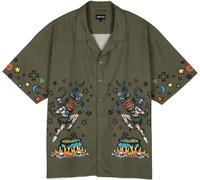 Santa Cruz Salba Resurrection Shirt SCM-S3276 Uniform Green-M