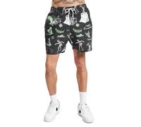 Santa Cruz Scene Report Badeshort Herren Badehose schwarz, L