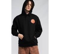 Santa Cruz - Scrawl Brick Dot Center Black - Hoodie - Schwarz - M - 80% Baumwolle, 20% Polyester Schwarz M