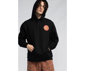Santa Cruz - Scrawl Brick Dot Center Black - Hoodie - Schwarz - M - 80% Baumwolle, 20% Polyester Schwarz M