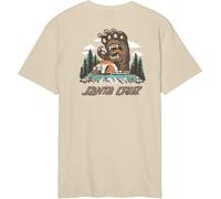 Santa Cruz Screaming Grizzly T-Shirt SCM-T3222 Blond Wood-XS