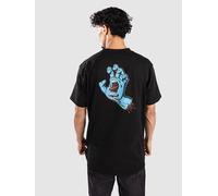 Santa Cruz Screaming Hand Chest Short Sleeve T-shirt Schwarz S Mann