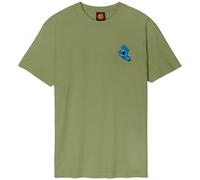 Santa Cruz Screaming Hand Chest T-Shirt, Leguan, M