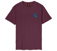 Tshirt SANTA CRUZ - Screaming Hand Chest T-Shirt Dark Cherry (DARK CHERRY) Größe: L