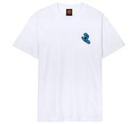 Santa Cruz - Screaming Hand Chest T-Shirt - T-Shirt, Gr. XXL, weiß (White)