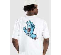T-Shirt SANTA CRUZ "SCREAMING HAND CHEST T-SHIRT", Damen, Gr. M, weiß, Obermaterial: 100% Baumwolle, Shirts T-Shirt (44205213-M) weiß