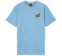 Santa Cruz Screaming Rose Flash T-Shirt, Pacific Blue, L