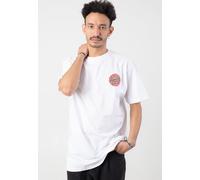 Santa Cruz - Screaming Rose Flash Hand - T-Shirt, Gr. L, weiß (White)