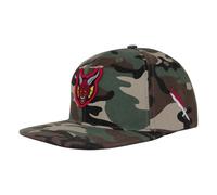 SANTA CRUZ Stranger Things Hellfire Club Snapback Strukturierte Mütze Camo OS Unisex