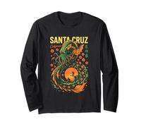 Santa Cruz Surfing CA Langarmshirt
