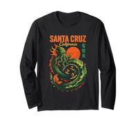 Santa Cruz Surfing CA Langarmshirt