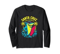 Santa Cruz Surfing CA Langarmshirt