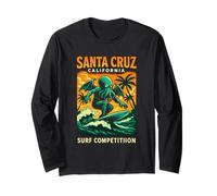 Santa Cruz Surfing CA Langarmshirt