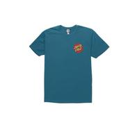 Santa Cruz Classic Dot Chest T-Shirt teal Herren Gr. XL