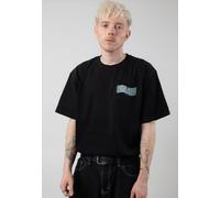 Santa Cruz - Tiki Hand Strip Black - T-Shirt - Schwarz - M - 100% Bio-Baumwolle Schwarz M