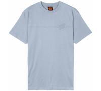 Santa Cruz Tonal Opus Dot Stripe Herren T-Shirts fresh blue Größe S Lifestyle Hautfreundlich