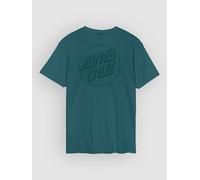 Santa Cruz Tonal Opus Dot Stripe T-Shirt dark teal Herren Gr. S