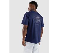 Santa Cruz Tonal Opus Dot Stripe T-Shirt midnight blue Herren Gr. L