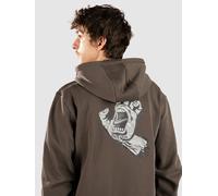 Santa Cruz Topo Hand Back Sweatjacke washed black Herren Gr. S