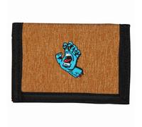 SANTA CRUZ Trifold Wallet Wallet Mini Hand bestickt - Biscuit, Schwarz , taglia unica tasca, Casual