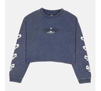 Santa Cruz W' Evolve Stripe Longsleeve - Heritage Blue Wash - S