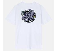 Santa Cruz W' Field Check Dot T-Shirt - White - L