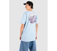 Santa Cruz Wave Breaker Dot T-Shirt fresh blue Herren Gr. S