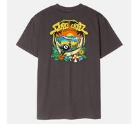 SANTA CRUZ T-Shirt mit Label-Print Modell 'WINKOWSKI' in Anthrazit, Größe S