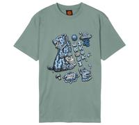 Santa Cruz - Winkowski Jaguar T-Shirt - T-Shirt, Gr. M, türkis (MoonRock)