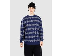 Santa Cruz Wired Knit Crewneck - Midnight Blue - XL