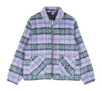 Santa Cruz - Women's Harbour Jacket - Fleeceweste, Gr. M 10, lila (Purple/GreenCheck)