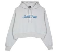 Santa Cruz Love Script Front Hoodie mist Damen Gr. 10