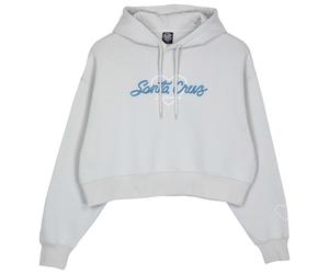 Santa Cruz - Women's Love Script Front Hood - Pullover, Gr. M 10, grau (Mist)