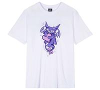 Santa Cruz - Women's Night Critter Front T-Shirt - T-Shirt, Gr. S 8, weiß (White)