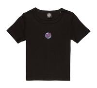 Santa Cruz - Women's Other Dot Emb T-Shirt - T-Shirt, Gr. L 12, schwarz (Black)