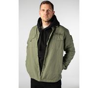 Santa Cruz x Stranger Things - Crawl Utility Army - Jacke - Grün - M - 100% Baumwolle Grün M