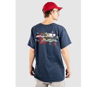 Santa Cruz X Stranger Things Eddie Slasher T-Shirt blue dusk Herren Gr. S