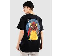 Santa Cruz X Stranger Things Hellfire Pit T-Shirt black Herren Gr. L