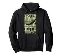 Santa Monica Beach Kite Surfen an der kalifornischen Küste Pullover Hoodie