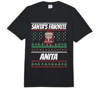 Santas Lieblings-AnitaLustiger Weihnachtsname Anita Comfort Colors Adult Heavyweight T-Shirt