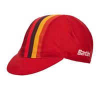 Santini - UCI World Champion Cycling Cap - Radmütze, Gr. One Size, rot (Spain)