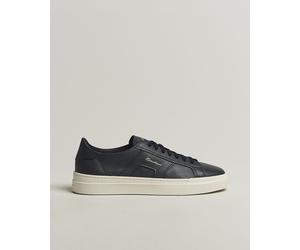 Santoni Double Buckle Sneakers Navy Calf Blau EU43