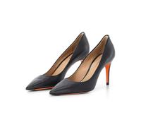 Santoni Low-Top Sneaker - Pumps aus Glattleder - Gr. 41 (EU) - in Schwarz - für Damen